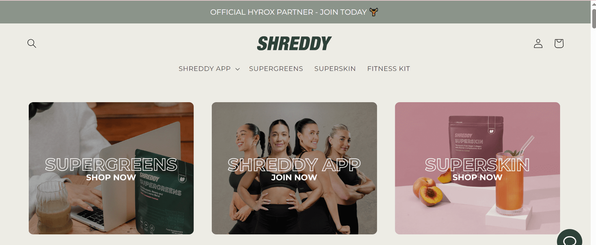 shreddy banner