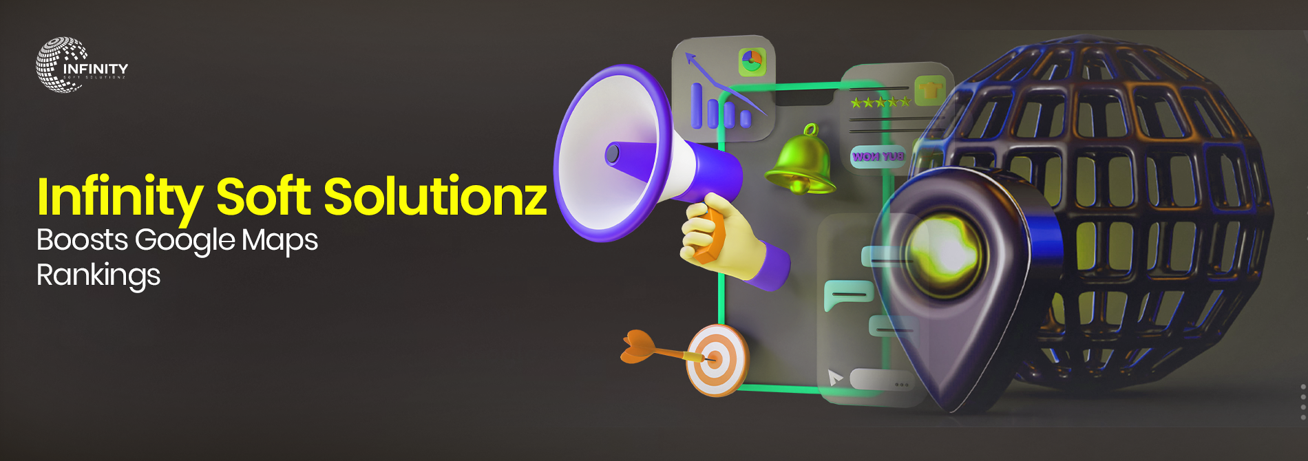 Infinity Soft Solutionz Boosts Google Maps Rankings