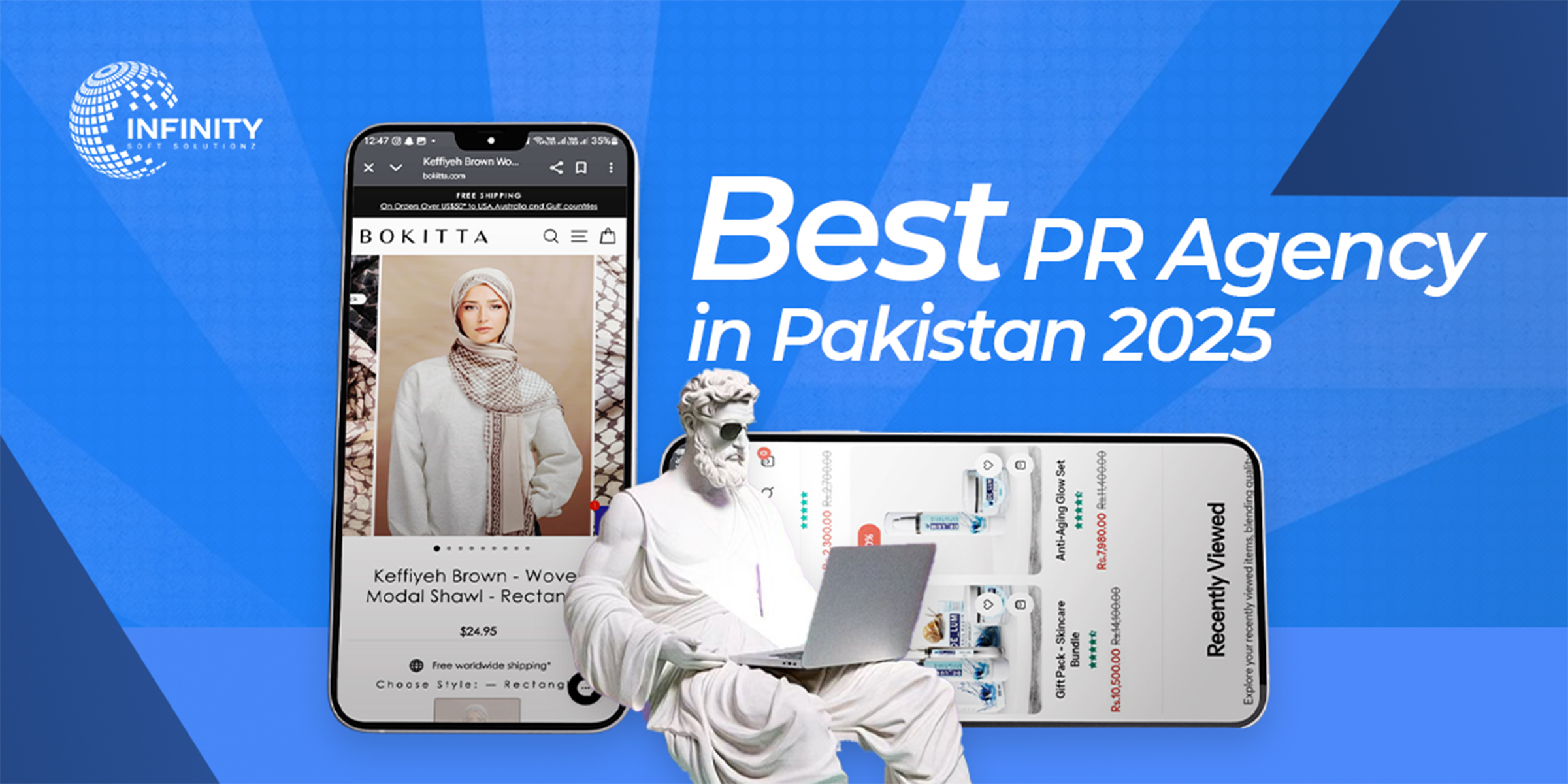 Best PR Agency in Pakistan 2025 | Infinity Soft Solutionz